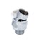 NearMoon Shower Head Swivel Ball Adapter Solid Brass Shower Connector Ball Joint Adjustable Universal Shower Arm Extension Component Chrome Finish