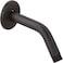 Aqua Elegante 6 Inch Shower Arm And Flange Solid Stainless Steel Wall Mount Replacement for High Pressure Handheld Showerheads Standard 12 Inch Connection Easy Install OilRubbed Bronze