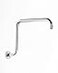 PHASAT S Shaped Shower Arm with FlangeHigh Rise Shower Head Extension Arm ChromePU9D02