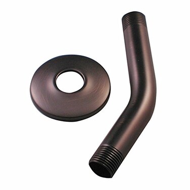 Danco 89182 Showerhead and Shower Arm Flange and Assembly 6inch Brushed Nickel Finish Oil Rubbed Bronze