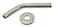 Westbrass D301107 12 IPS x 8 Wall Mount Shower Arm with Sure Grip Flange Satin Nickel