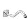 Moen 161951 Curved Shower Arm with Wall Flange Chrome