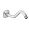 Moen 161951 Curved Shower Arm with Wall Flange Chrome