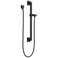 DELTA FAUCET 51500BL Adjustable Slide Grab Bar Assembly with Elbow Handshower Matte Black