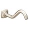 Moen 161951NL Curved Shower Arm with Wall Flange Polished Nickel