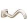 Moen 161951NL Curved Shower Arm with Wall Flange Polished Nickel