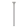 HarJue Ceiling Mounted Shower Arm Rain Extension Arm with Flange and Teflon Tape Stainless Steel Mount Extender for Fixed Head 16 Inch Brushed Nickel