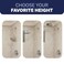 HammerHead Showers Solid Metal 12Inch Adjustable Shower Extension Arm Raises Showerhead Height Supports up to 10lbs Oil Rubbed Bronze