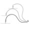 Singing Rain 15 inch Goose Neck Curved Extra Long Adjustable Shower Head Extension Arm With Locking Set Screw Brass Angle Height Adjustable G12 Universal Connector Compatible Chrome Finish