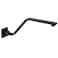 BESTILL 16 Inch S Shape Oil Rubbed Bronze Shower Head Arm Square Wall Mounted Shower Arm and Flange Included