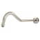 Kingston Brass K117C6 17Inch Sheppards Hook Rain Drop Shower Arm with Round Flange in Polished Nickel