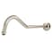 Kingston Brass K117C6 17Inch Sheppards Hook Rain Drop Shower Arm with Round Flange in Polished Nickel