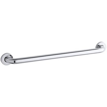KOHLER K14562S Contemporary 24Inch Grab Bar Polished Stainless