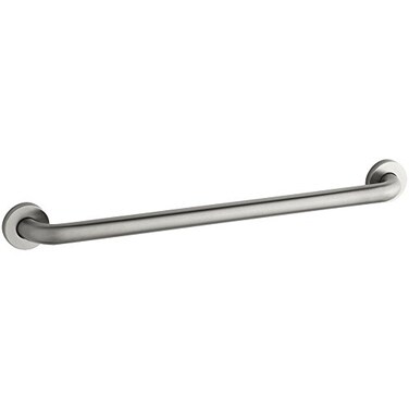 Kohler K14562BS Contemporary 24 Inch Bathroom Grab Bar Brushed Stainless Steel