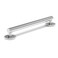 AquaChase ADA Compliant Grab Bar 500lbs Weight Support for Bath Safety 16 inch Brushed Nickel
