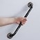 700Brass 12Inch Grab Bar Featuring AntiSlip Handrail Solid Brass Oil Rubbed Bronze HeavyDuty Construction Armrest Bathroom Bathtube Shower Safety Rail