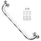 iMomwee Brushed Nickel Grab Bar 16 Inch Stainless Steel Safety Grab Bar Wall Mounted Balanced Support Bar for Toilet Handicap Bathroom Safety Rail for Elderly Senior Shower Bath Handle
