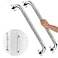 iMomwee 2 Pack 24 Inch Shower Grab Bar with AntiSlip Grip Chrome Stainless Steel Bathroom Grab Bar Handle Shower Balance Bar Safety Hand Rail Support Handicap Elderly Senior Assist Bath Handle