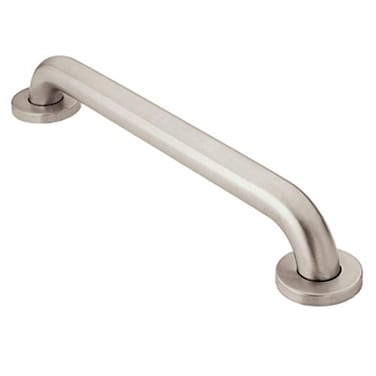 Moen 8942 Bathroom Safety 42Inch Stainless Steel Bathroom Grab Bar with Concealed Screws Stainless