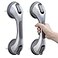 TAILI Shower Handles for Elderly Suction 2 Pack 12 Inch Shower Grab Bars for Seniors Grab Bars for Bathtubs and Showers No Drilling Removable Safety Shower Grip SilverG9