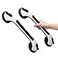 TAILI Shower Grab Bar 2 Pack Suction Grab Bars for Bathtubs and Showers Heavy Duty Shower Handle Removable Handrails for Seniors and Elderly Bathroom Safety Grip No Drilling Waterproof BlackG9