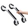 TAILI Shower Grab Bar 2 Pack Suction Grab Bars for Bathtubs and Showers Heavy Duty Shower Handle Removable Handrails for Seniors and Elderly Bathroom Safety Grip No Drilling Waterproof BlackG9