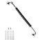 iMomwee AntiSlip Chrome Bathroom Grab Bar 24 inch Stainless Steel Shower Handrail for Elderly Wall Mounted Safety Handicap Bars Balanced Support Handle Bar for Senior