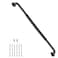 iMomwee AntiSlip Grab Bar 32 inch Stainless Steel Black Shower Handrail for Elderly Wall Mounted Safety Handicap Bars Balanced Support Handle Bathroom Bar for Senior
