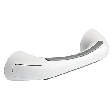 DELTA Grab Bar ADA Compliant Bathroom Shower Designer 9 in x 78 in Soft Grip Balance Assist Bar in White
