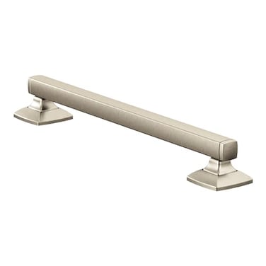 Moen YG5112BN Bathroom Safety 12Inch Stainless Steel Transitional Bathroom Grab Bar Brushed Nickel