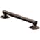 Moen YG5112ORB Bathroom Safety 12Inch Stainless Steel Transitional Bathroom Grab Bar OilRubbed Bronze
