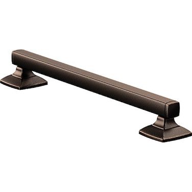 Moen YG5112ORB Bathroom Safety 12Inch Stainless Steel Transitional Bathroom Grab Bar OilRubbed Bronze
