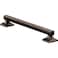Moen YG5112ORB Bathroom Safety 12Inch Stainless Steel Transitional Bathroom Grab Bar OilRubbed Bronze
