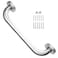 iMomwee 12 Inch Satin Brushed Nickel Shower Grab Bar 1 Diameter Stainless Steel Bathroom Grab Bar Handle Balance Bar for Shower and Wall Safety Hand Rail Support Handicap Elderly Assist Handle