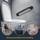 Ravinte Hardware Grab Bars for Shower 2 Pack 32Inch Anti Slip Shower Handles for Elderly Safety Shower Grab Bar Stainless Steel Handicap Grab Bars for Bathroom Black 1 Diameter