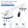 HEINSY 15inch Upgrade Suction Shower Grab Bar Portable Shower Handle Bar Suction Grip Bar Bathtub Handle with Strong Hold Suction Cup Fitting and Rapid Release for BathroomMax Capacity 300lb