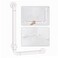Hoanmpy Grab Bars for Bathtubs and Showers ABS Stainless Steel Stylish LShaped Safety HandrailBathroom Mobility Aid Handrail Wall Mounted Support Assist Shower Handle for Elderly Handicap