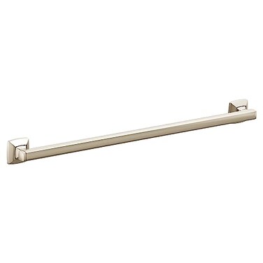 Moen YG5124NL Bathroom Safety 24Inch Stainless Steel Transitional Bathroom Grab Bar Polished Nickel