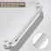 FANHAO 2 Pack Shower Grab Bar 16 Inch Stainless Steel Bathroom Grab Bar with AntiSlip Knurled Grip Heavy Duty Shower Handle Bath Handle Safety Bars for Elderly or Handicapped Brushed