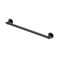 Gatco 652MX Locke 24 L Bathroom Grab Bar Matte Black ADA Compliant Stainless Steel Safety Grab Bar
