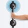 Daren Medical Suction Cup Grab Bars for Bathtubs and Bathroom Tool Free Shower Handle Grab Handle for Elderly Suction with Indicators Shower Grab Bar for SeniorsBlack