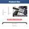 JOY DECOR 32 Inch Grab Bars for Shower Stainless Steel Safety Handicap Grab Bars for Bathroom AntiSlip Shower Handle Wall Mounted 2 Pack Matte Black