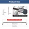 JOY DECOR 24 Inch Grab Bars for Shower Stainless Steel Safety Handicap Grab Bars for Bathroom AntiSlip Shower Handle Wall Mounted 2 Pack Polished Nickel
