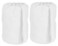 ACCENTHOME Accent Home Cotton Canvas Laundry Bags With Drawstring 2 Pack LARGE Travel Storage Bags 15 x 28 Heavy Duty Multi Use Washable Dirty Clothes Organizer Easy Fits a Laundry Hamper Mesh Basket