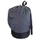 UniLiGis Washable Laundry Bag Backpack with Zipper Pocket Heavy Duty Clothes Bag 2 Strong Adjustable Shoulder Straps with Drawstring Closure for Travel Camping or College Grey