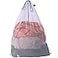 Kimmama XL Large Mesh Laundry Heavy Duty Big Hole Coarse Mesh Bag with Drawstring Strap24 x 36 White Travel Storage Bag for ClothesCampingLaundromatDormCollegeCarrying