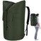 &Atilde;&fnof;zhido Backpack Laundry Bag 115L Heavy Duty Extra Large College Laundry Backpack Dirty Clothes Bag with Shoulder Straps Laundry Hamper Bag with Drawstring Closure for College Dorm Apartment Army Gree
