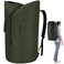 &Atilde;&fnof;zhido Backpack Laundry Bag 115L Heavy Duty Extra Large College Laundry Backpack Dirty Clothes Bag with Shoulder Straps Laundry Hamper Bag with Drawstring Closure for College Dorm Apartment Army Gree