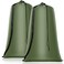 Coomee Heavy Duty Laundry Bag 2 Pack XL Nylon Laundry Bags with Straps Washable Large Dirty Clothes Organizer with Drawstring Closure Travel Washing Bag Fit a Laundry Hamper or Basket