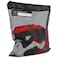 Meister Athlete Wash Bag Mesh Sports Laundry Bag wZipper Lock Black